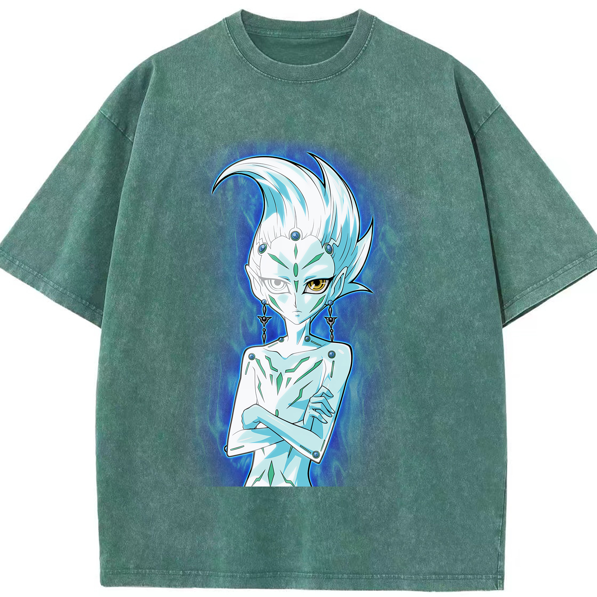 （画像用） 遊☆戯☆王 Yu-Gi-Oh! 綿100% ヴィンテージ風 半袖Tシャツ（フロントプリント）